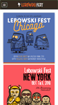 Mobile Screenshot of lebowskifest.com